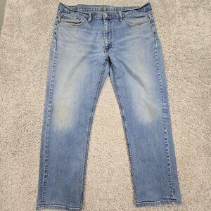 Levi's 541 Mens Tapered Fit Jeans Light Wash Blue 38x30 (fits 36x28) Rugged Work